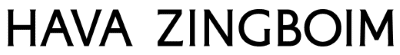 לוגו חוה זינגבוים