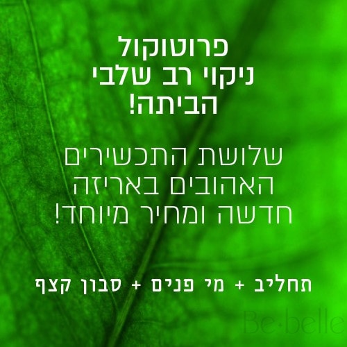 ניקוי פעיל תלת שלבי חוה זינגבוים