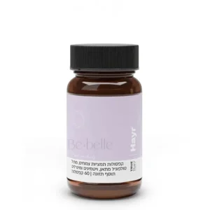 קפסולות HAYR מבית True Story Collagen Plus – תוסף תזונה טבעי לשיער חזק, עבה ומבריק