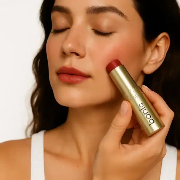 ⁦Rose Glow סומק קרמי בסטיק בוניק⁩ – תמונה ⁦2⁩