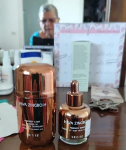 Click to view full screen יעל ל. לקוחה של bebelle מצלמת וממליצה - פרופסי לייט ופרופסי סרום בתמונה