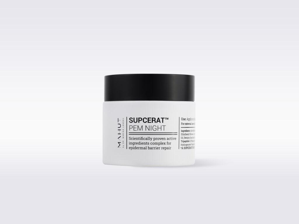 SUPCERAT™ PEM Night קרם לילה עשיר ומזין לתמיכה בלחות ובמראה עור חיוני