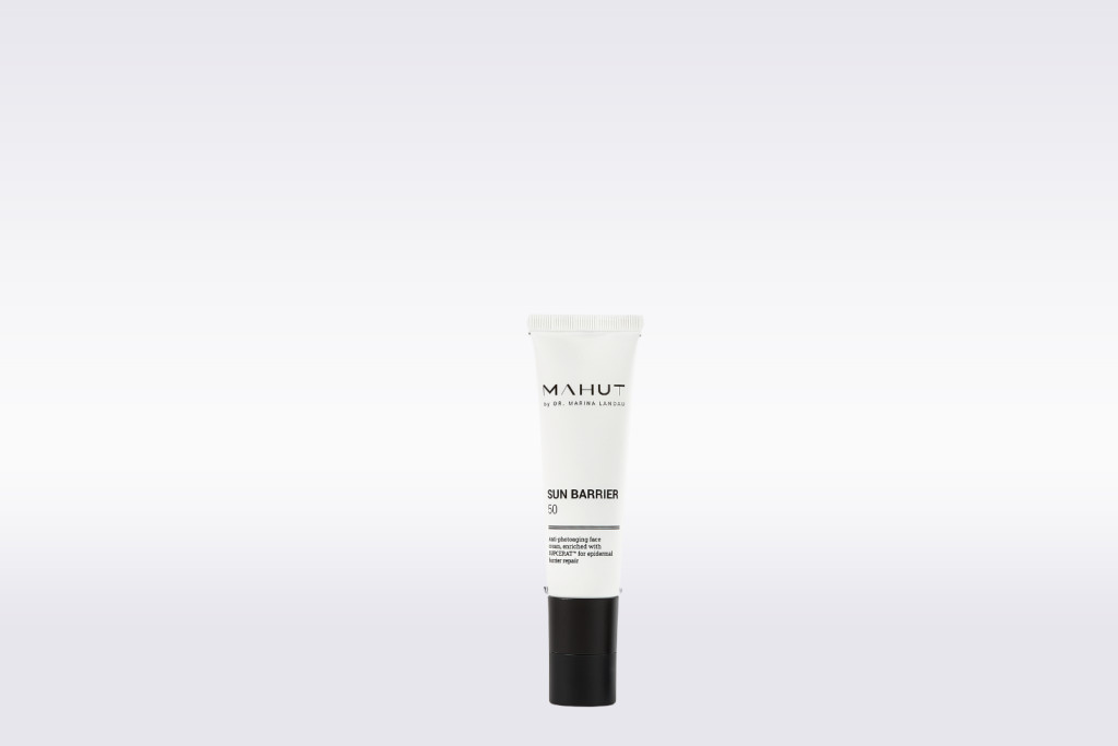 SUN BARRIER 50 מקדם הגנה SPF50 הגנה יומיומית עם לחות ותמיכה במחסום העור