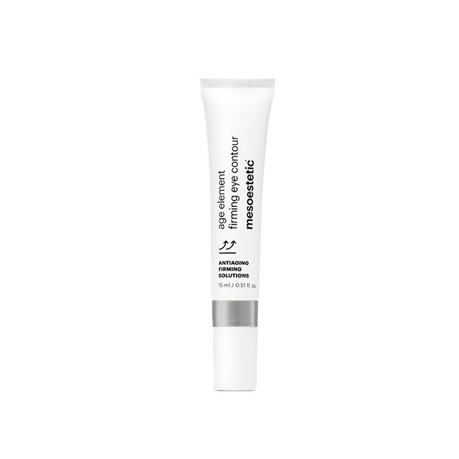 age element® firming eye contour - קרם המיצוק לאזור העיניים לצד אריזת המוצר