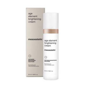 age element® brightening cream - בקבוק המשאבה של הקרם המבהיר