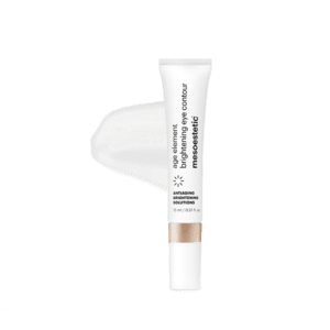age element® brightening eye contour - ג׳ל-קרם לעיניים עם האפליקטור הקרמי ומרקם המוצר