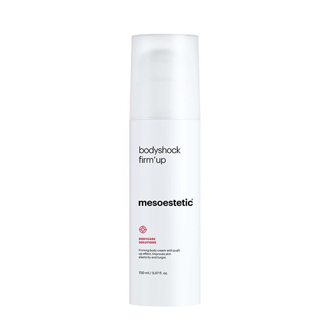 קרם bodyshock® firm' up של mesoestetic עם רולר העיסוי