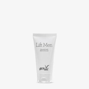 Lift Men של GERnétic - שפופרת לבנה של קרם ליפט מן על רקע בהיר