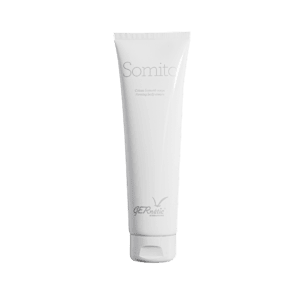 Somito של GERnétic – שפופרת סומיטו לבנה וסגורה על רקע נקי