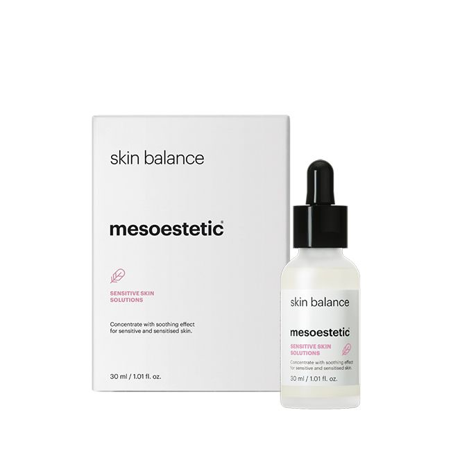 skin balance של mesoestetic - בקבוק הטפטפת של הסרום המרגיע לעור רגיש