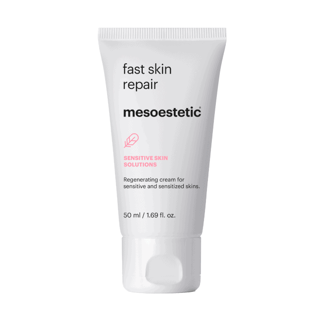fast skin repair של mesoestetic - שפופרת הקרם המשקם לעור רגיש