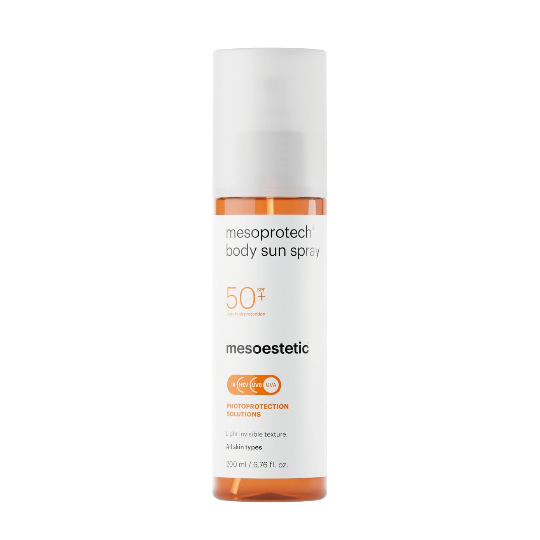 ספריי ההגנה mesoprotech® body sun spray של mesoestetic בתמונת מוצר