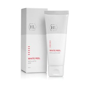 וויט פילינג White Peel של HL עם חומצה לקטית, שפופרת 75 מ"ל לצד קופסת המוצר