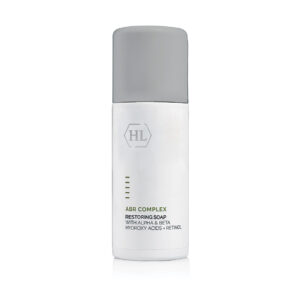 סבון מחדש Restoring Soap של HL ABR Complex, בקבוק לבן עם מכסה כסוף