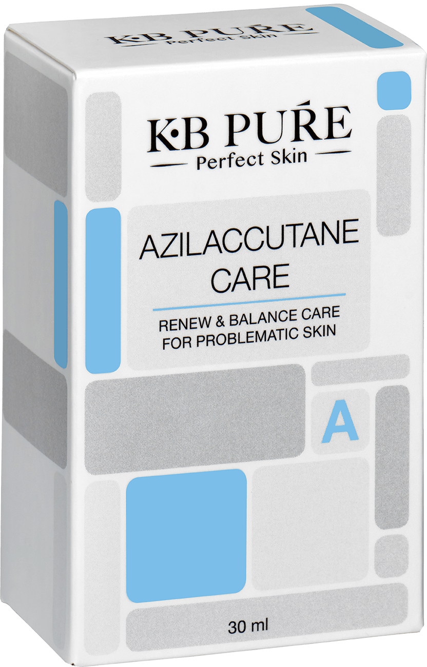 אזילקוטן של קובי ברוך KB PURE - קופסת אזילקוטן, חזית ופאה צדדית אפורה